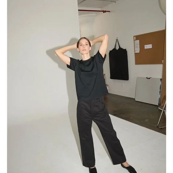 Jamie Haller Elastic Slipper — Black 39 - Picture 12 of 15